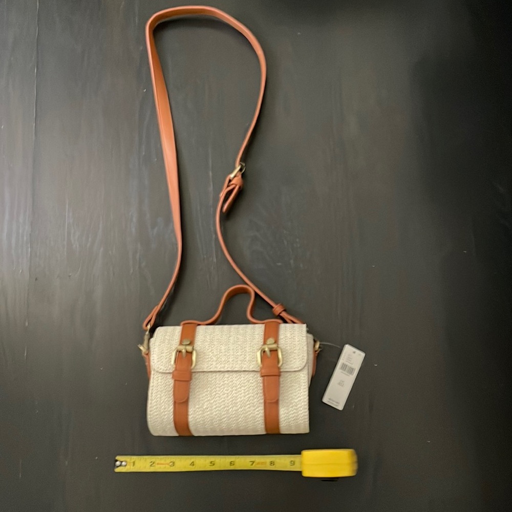 NWT Anthropologie Straw Purse